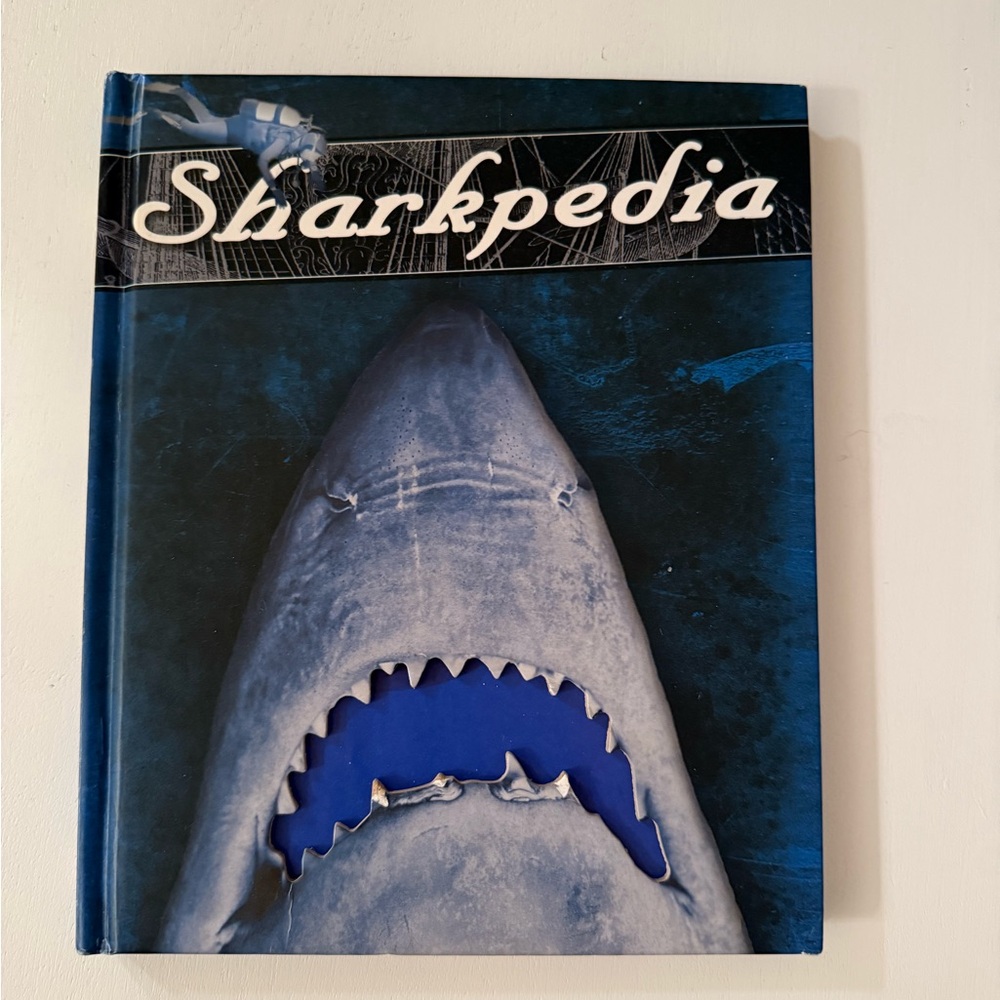 New Sharkpedia Hardcover Book